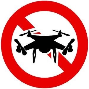 Survol de la zone interdite aux drones